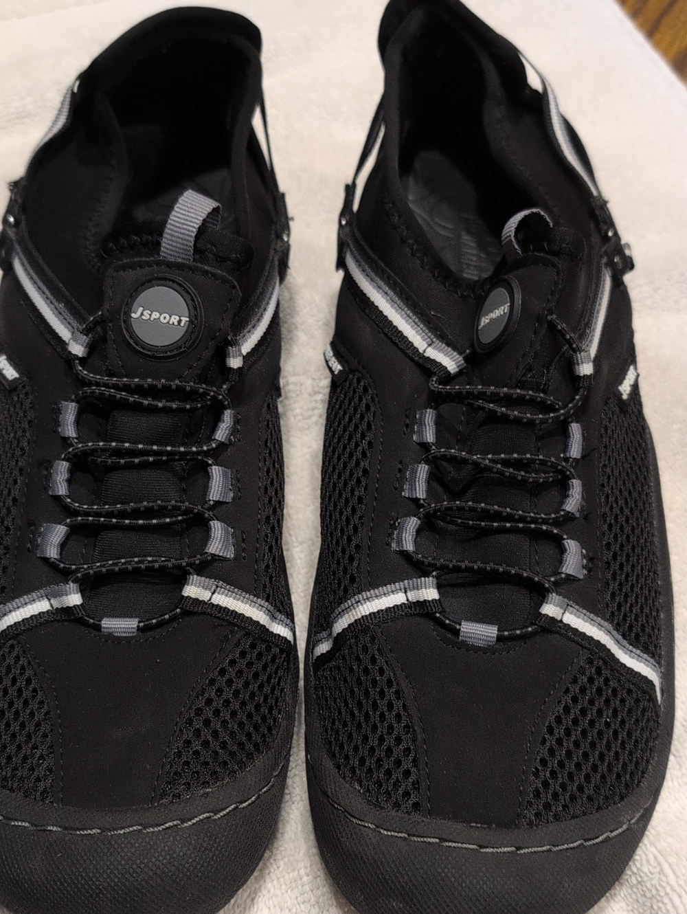 Women’s Black Water Shoes - Quick-Dry Swim Footwear